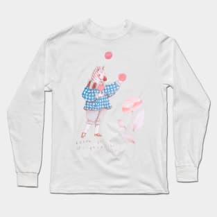 Juggling Zebra's Favorite Clown Outfit Long Sleeve T-Shirt